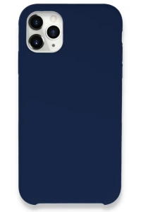 Apple iPhone 11 Pro Kılıf Lansman Legant Silikon - Lacivert