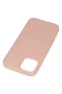 Apple iPhone 11 Pro Kılıf Nano içi Kadife Silikon - Pudra