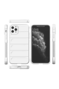 Apple iPhone 11 Pro Kılıf Optimum Silikon - Krem