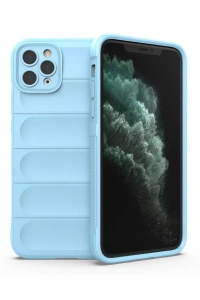 Apple iPhone 11 Pro Kılıf Optimum Silikon - Sky Blue