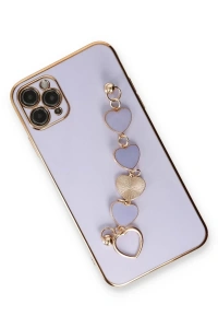 Apple iPhone 11 Pro Max Kılıf Esila Silikon - Lila