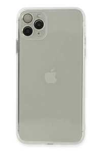 Apple iPhone 11 Pro Max Kılıf Fly Lens Silikon - Şeffaf