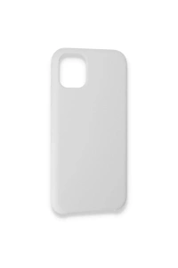 Apple iPhone 11 Pro Max Kılıf Lansman Legant Silikon - Beyaz