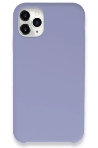 Apple iPhone 11 Pro Max Kılıf Lansman Legant Silikon - Lila