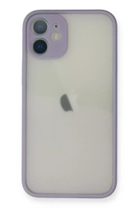 Apple iPhone 11 Pro Max Kılıf Montreal Silikon Kapak - Mor