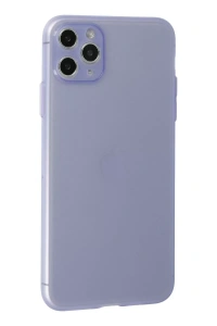 Apple iPhone 11 Pro Max Kılıf Puma Silikon - Mor