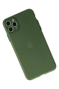 Apple iPhone 11 Pro Max Kılıf Puma Silikon - Yeşil