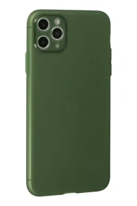 Apple iPhone 11 Pro Max Kılıf Puma Silikon - Yeşil