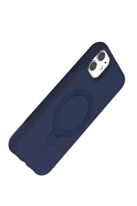 Apple iPhone 11 Regal Magsafe Standlı Kapak - Lacivert