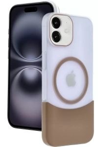 Apple iPhone 11 Velar Magsafe Kapak - Çöl Titanyum