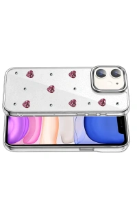 Apple iPhone 12 Fiyonk Desenli Kapak - Desen 3