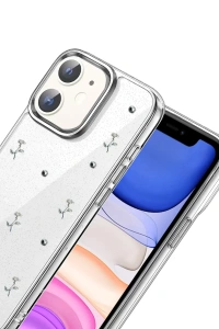 Apple iPhone 12 Fiyonk Desenli Kapak - Desen 4