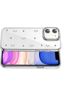 Apple iPhone 12 Fiyonk Desenli Kapak - Desen 4