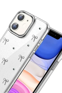 Apple iPhone 12 Fiyonk Desenli Kapak - Desen 5