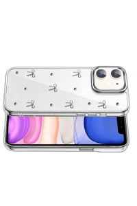 Apple iPhone 12 Fiyonk Desenli Kapak - Desen 5