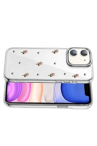 Apple iPhone 12 Fiyonk Desenli Kapak - Desen 6