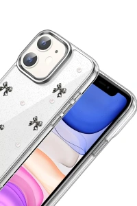 Apple iPhone 12 Fiyonk Desenli Kapak - Desen 8