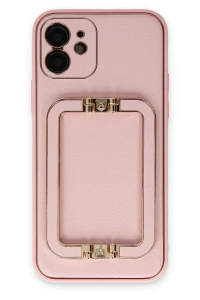 Apple iPhone 12 Kılıf Coco Elit Kapak - Pembe