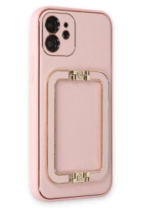 Apple iPhone 12 Kılıf Coco Elit Kapak - Pembe