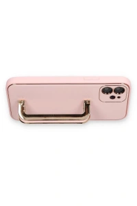 Apple iPhone 12 Kılıf Coco Elit Kapak - Pembe