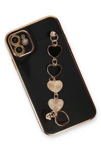 Apple iPhone 12 Kılıf Esila Silikon - Siyah
