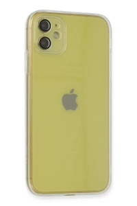 Apple iPhone 12 Kılıf Fly Lens Silikon - Şeffaf