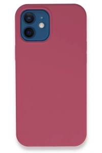 Apple iPhone 12 Kılıf Lansman Legant Silikon - Fuşya