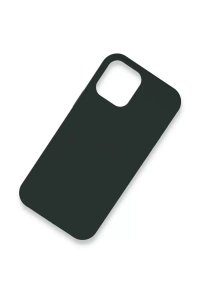Apple iPhone 12 Kılıf Lansman Legant Silikon - Koyu Yeşil