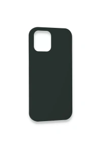 Apple iPhone 12 Kılıf Lansman Legant Silikon - Koyu Yeşil