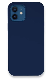 Apple iPhone 12 Kılıf Lansman Legant Silikon - Lacivert