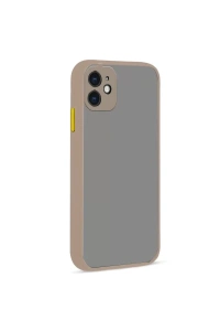 Apple iPhone 12 Kılıf Montreal Silikon Kapak - Pembe