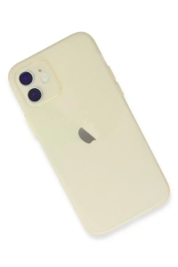Apple iPhone 12 Kılıf Puma Silikon - Gold