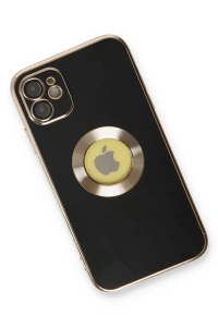 Apple iPhone 12 Kılıf Store Silikon - Siyah