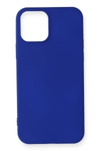 Apple iPhone 12 Mini Kılıf First Silikon - Lacivert