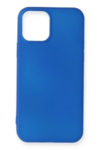 Apple iPhone 12 Mini Kılıf First Silikon - Mavi