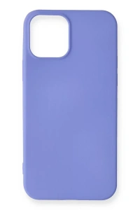 Apple iPhone 12 Mini Kılıf First Silikon - Mor