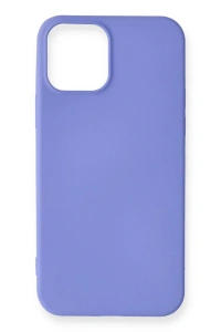 Apple iPhone 12 Mini Kılıf First Silikon - Mor