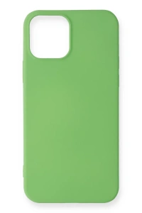 Apple iPhone 12 Mini Kılıf First Silikon - Yeşil