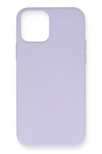 Apple iPhone 12 Mini Kılıf Nano içi Kadife Silikon - Lila