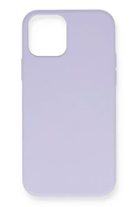 Apple iPhone 12 Mini Kılıf Nano içi Kadife Silikon - Lila
