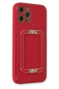 Apple iPhone 12 Pro Kılıf Coco Elit Kapak - Kırmızı