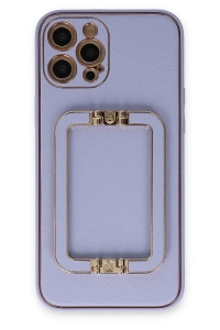 Apple iPhone 12 Pro Kılıf Coco Elit Kapak - Lila