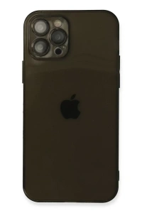 Apple iPhone 12 Pro Kılıf Fly Lens Silikon - Siyah