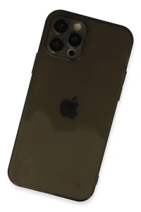 Apple iPhone 12 Pro Kılıf Fly Lens Silikon - Siyah