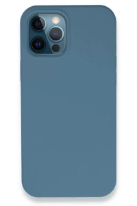 Apple iPhone 12 Pro Kılıf Lansman Legant Silikon - Açık Mavi