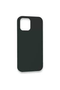 Apple iPhone 12 Pro Kılıf Lansman Legant Silikon - Koyu Yeşil