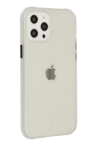 Apple iPhone 12 Pro Kılıf Miami Şeffaf Silikon - Şeffaf