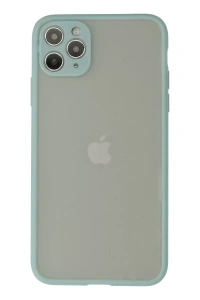 Apple iPhone 12 Pro Kılıf Montreal Silikon Kapak - Turkuaz