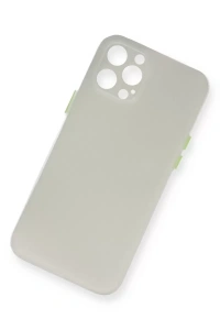 Apple iPhone 12 Pro Kılıf PP Ultra İnce Kapak - Beyaz