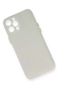 Apple iPhone 12 Pro Kılıf PP Ultra İnce Kapak - Beyaz